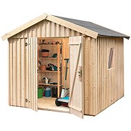 Weka Wooden garden house 349 (277 × 286 × 230 cm) - Garden Shed