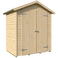 Weka Mori wooden garden house (195 × 137 × 217 cm) - Garden Shed