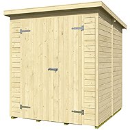 Weka Mori wooden garden house (183 × 189 × 200 cm) - Garden Shed