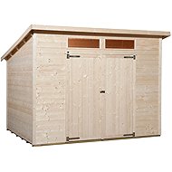 Weka Wooden garden house 325 (256 × 237 × 236 cm) - Garden Shed