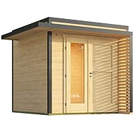 Weka Luxury wooden garden house Amberley (2,9 × 2,9m) - Garden Shed