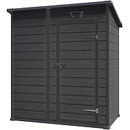 Keter Essential 6 × 4 dark grey/black - Garden Shed