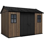 Keter house Apex 11 × 7,5 Walnut - Garden Shed