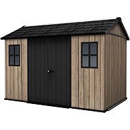 Keter house Apex 11 × 7,5 Ashwood - Garden Shed