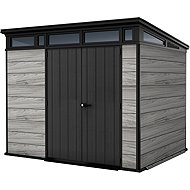 Keter Pent Signature 9 × 7 Storm Grey - Garden Shed