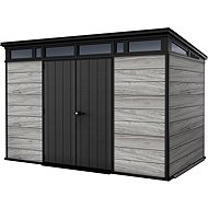 Keter Pent Signature 11 × 7 Storm Grey - Garden Shed