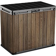 Keter Cabinet Deco horizontal Store it out 1150 l Walnut - Garden Storage Cabinet