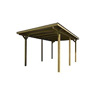 Weka Wooden carport 606 (3 × 5 m) - Car Shelter