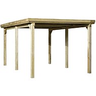 Weka Wooden carport 617 (3 × 5 m) - Car Shelter