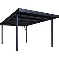 Rojaplast steel carport Metta 5,5 × 3,2 m - Car Shelter