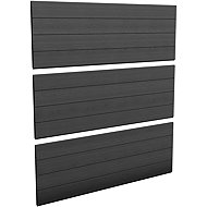 Keter Fence Kit grey (3 × panel) - Fence Panel
