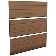 Keter Fence Kit brown (3 × panel) - Fence Panel