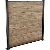 Keter Fence Kit ashwood (3 × panel) - Fence Panel
