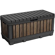 Keter Kentwood Box 350 l walnut - Garden Bbox