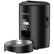 Rojeco Feeder automatic feed dispenser 2 l, black - Food Dispenser