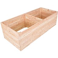 ROJAPLAST Premium raised bed, wood, larch 160 × 70 × 50 cm - Raised Garden Bed