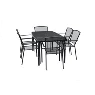ROJAPLAST Garden furniture set ZWMT-24 garden table 1 + 6 garden chairs ZWMC-19 - Garden Furniture