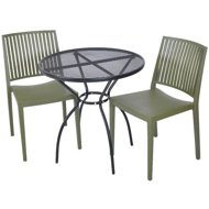 ROJAPLAST Garden furniture set ZWMT-06 garden table 1 + 2 garden chairs BARS - Garden Furniture