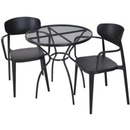 ROJAPLAST Garden furniture set ZWMT-06 garden table 1 + 2 garden chairs MARE ARMCHAIR - Garden Furniture