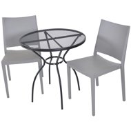 ROJAPLAST Garden furniture set ZWMT-06 garden table 1 + 2 garden chairs MOSK - Garden Furniture