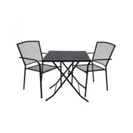 ROJAPLAST Garden furniture set ZWMT-70F garden table 1 + 2 garden chairs ZWMC-19 - Garden Furniture