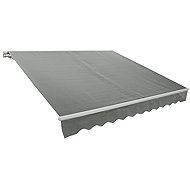 ROJAPLAST Replacement fabric for awning 3,95 × 2,5 m, grey - Awning