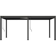 ROJAPLAST Bioclimatic pergola Intro Plus 6 x 3m, freestanding, aluminium - Pergola