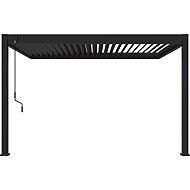 ROJAPLAST Bioclimatic pergola Intro Plus 4 x 3m, in wall, aluminium - Pergola