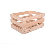 ROJAPLAST dřevěná bedýnka, 42 × 29 cm - Úložný box