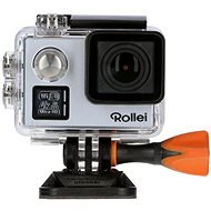 Rollei ActionCam 530 Silver + Rollei Travel Tripod - Outdoor Camera
