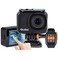 Rollei ActionCam 550 Touch Black + Rollei Travel Tripod - Outdoor Camera