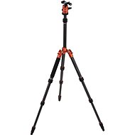Rollei Compact Traveler No.1 Karbon - orange - Mounting Stand