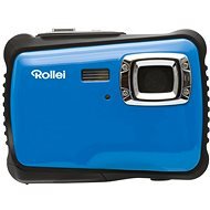 Digitális fényképezőgép Rollei Sportsline 64 Világoskék-fekete, ingyenes táskával - Digitális fényképezőgép