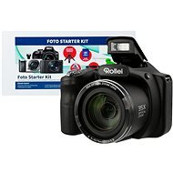 Rollei Powerflex 350 Black + Alza Photo Starter Kit - Digital Camera