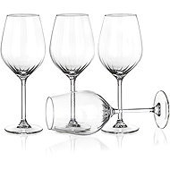 ROYAL LEERDAM PLISSÉ Red Wine Glass 510ml, 4pcs - Glass