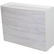 Belli e Forti Shoe rack with light wood imitation, white - Shoe Rack