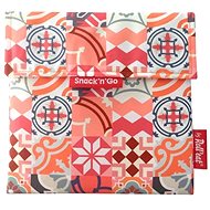Roll´eat Snack'n'Go snack pocket - Patchwork Orange - Snack Bag