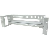 ROLINE 19'' DIN rail bracket 3U, grey - Holder