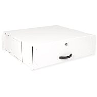 Roline Lockable socket for 19'' rack, 3U, 400 mm, grey - Shelf