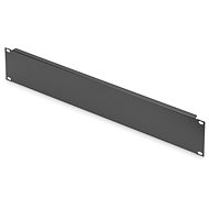 Roline 19" blanking panel, 2U, black - Cable Organiser