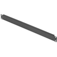 Roline 19" blanking panel, 1U, black - Cable Organiser