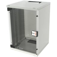 ROLINE 10" rack 9U, hanging, 312 × 300, grey - Data Cabinet