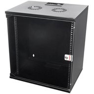 ROLINE 19" rack 12U, hanging, kit Basic, 540 × 400, black - Data Cabinet