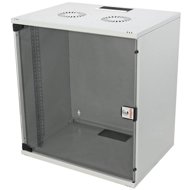 ROLINE 19" rack 12U, hanging, kit Basic, 540 × 400, grey - Data Cabinet