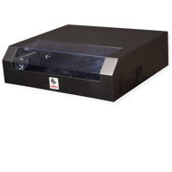 ROLINE 19" rack 5U, hanging, flat, Basic, black - Data Cabinet