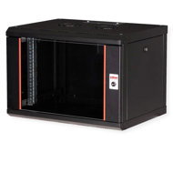 ROLINE 19" rack 7U, hanging, Pro, 600 × 450, black - Data Cabinet