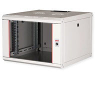 ROLINE 19" rack 7U, hanging, Pro, 600 × 600, grey - Data Cabinet