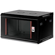 ROLINE 19'' 6U rack, Basic Plus 600 × 450 mm, black - Data Cabinet
