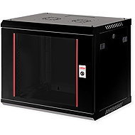 ROLINE 19'' 9U rack, Basic Plus 600 × 450 mm, black - Data Cabinet