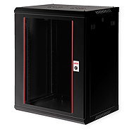 ROLINE 19'' 15U rack, Basic Plus 600 × 450 mm, black - Data Cabinet